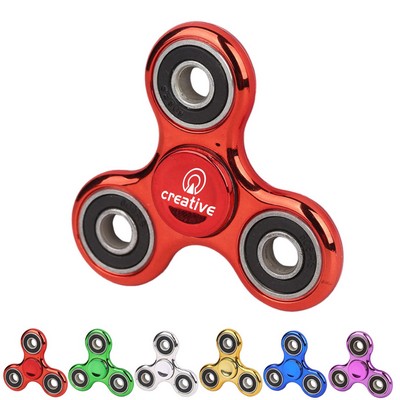 Electroplated Four-Bearing Fidget Spinner Gyroscope